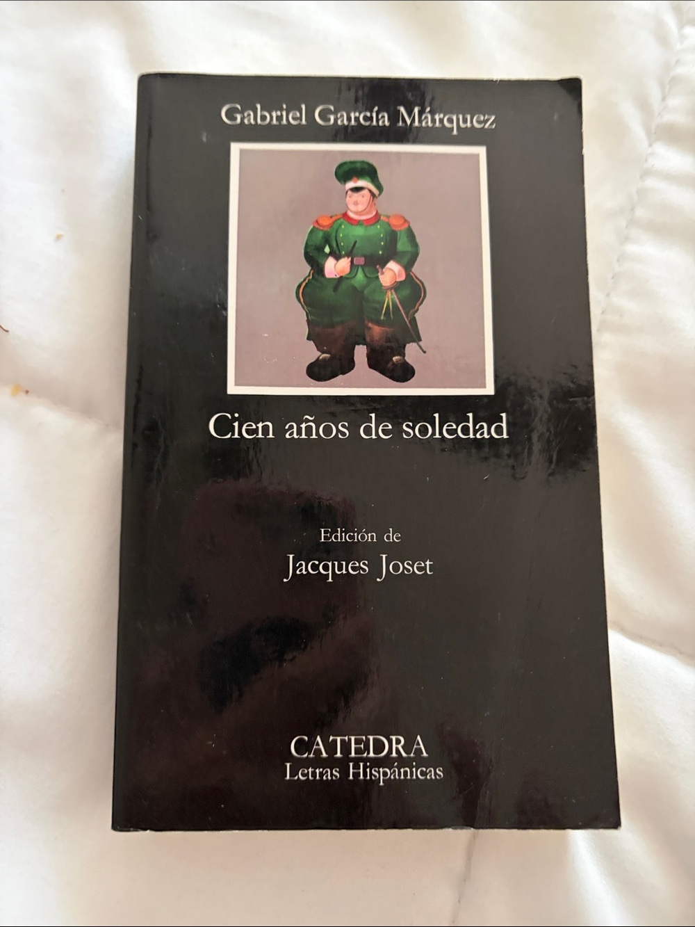 Gabriel García Márquez — Cien años de soledad (Cátedra) Black Cover